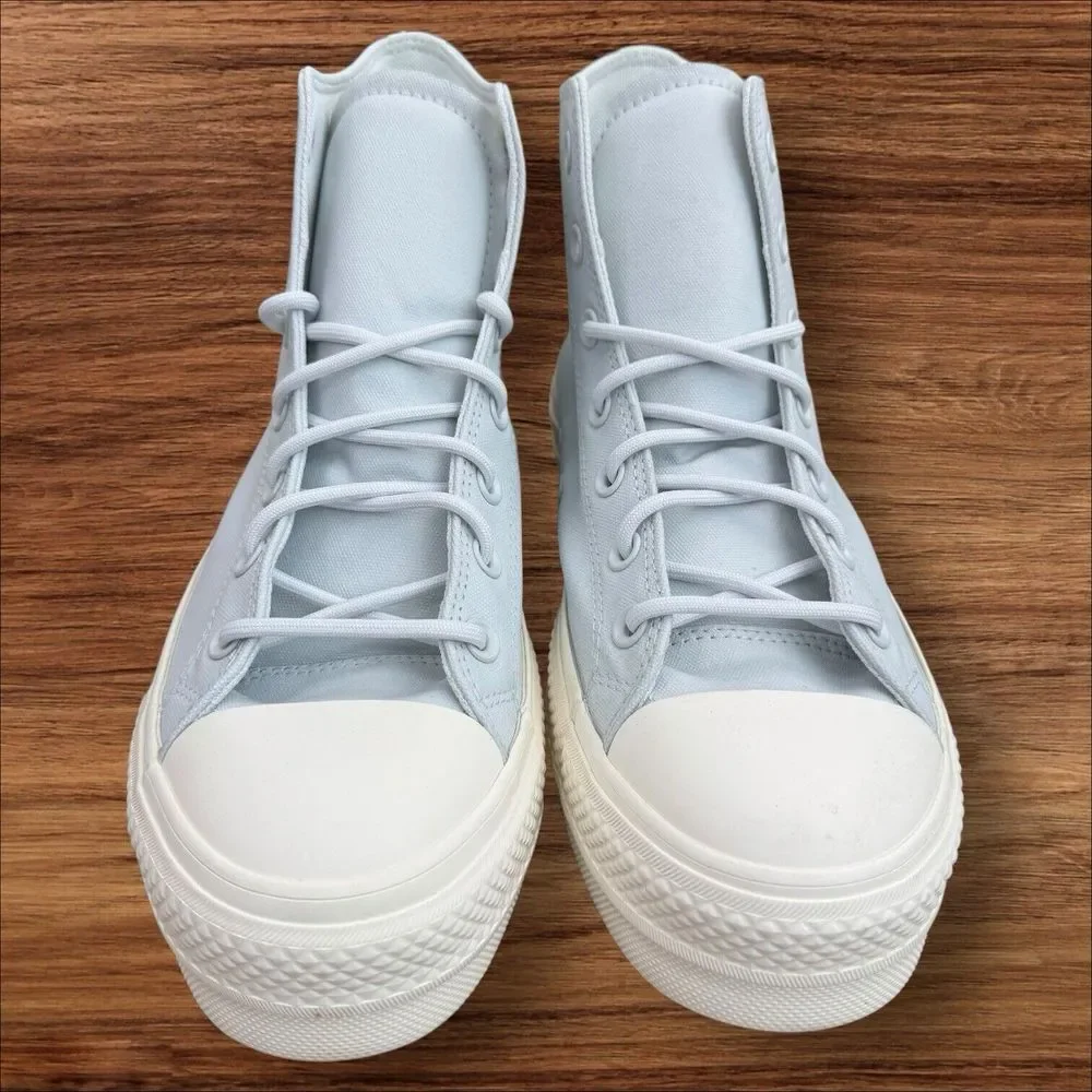 Converse Chuck Taylor All‎ Star Lift Lux Women's 10 Moonbathe/Egret A05248C NWOB